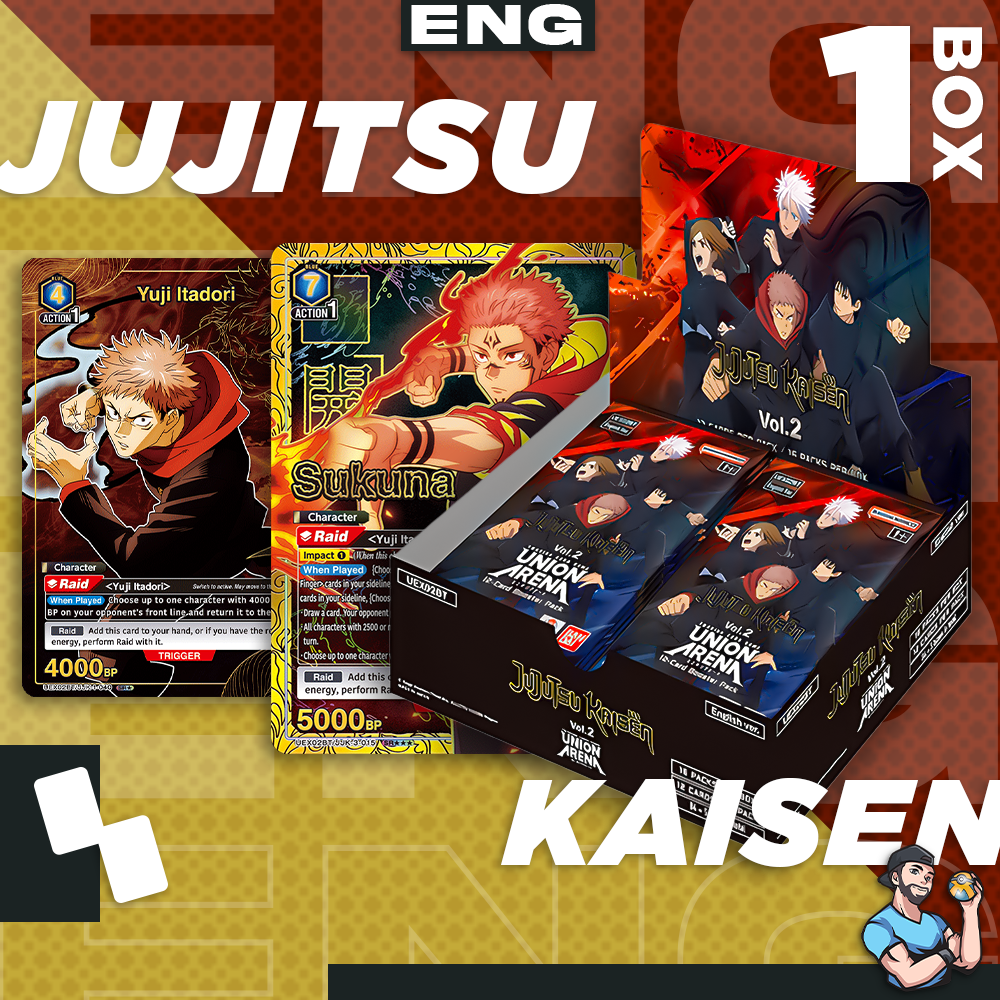Personal Break Union Arena Jujutsu Kaisen Vol Two Box UAJJKB 16 Pks