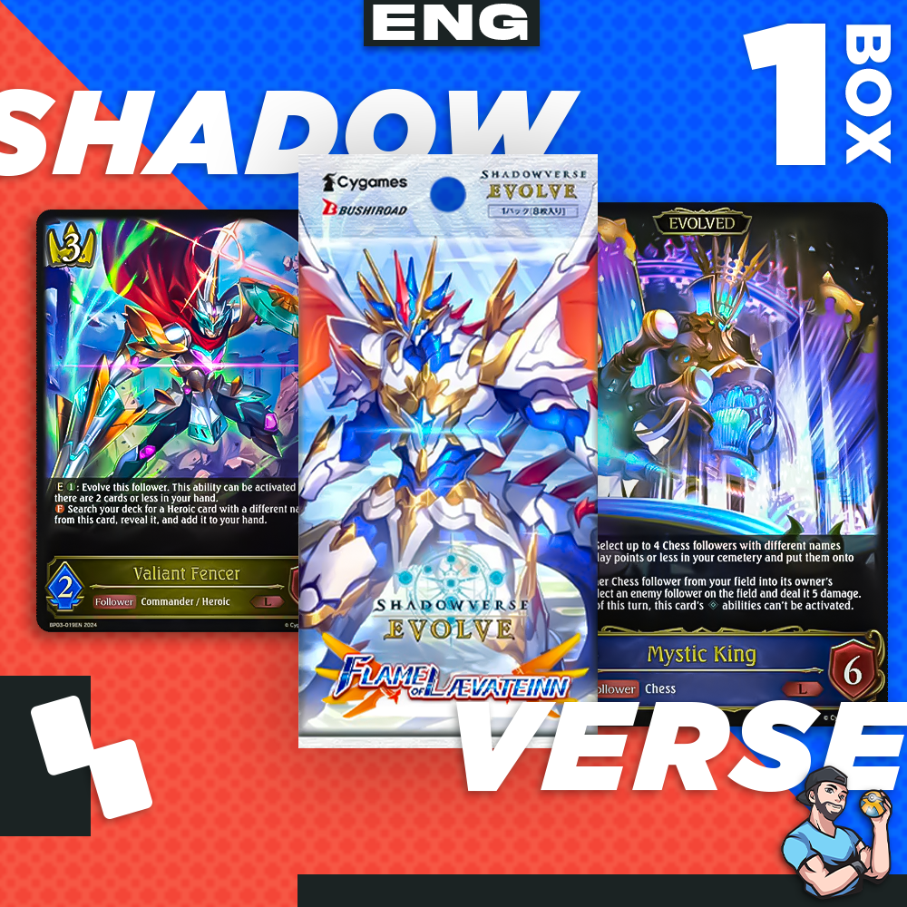 Personal Break ShadowVerse Flame of Laevateinn Booster Box SVFOL 16 Pks