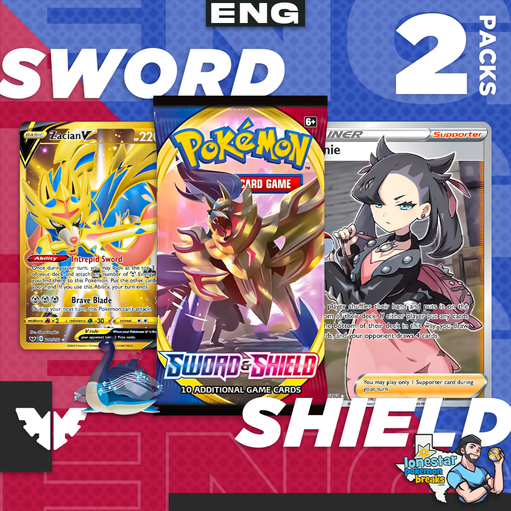 Personal Break Sword and Shield Base SWSH 2 Pks