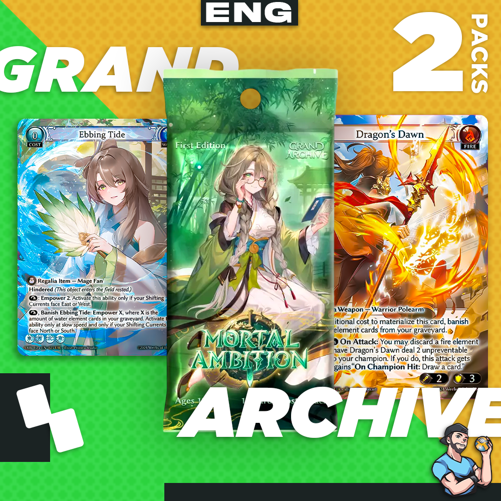 Personal Break Grand Archive Mortal Ambition GAMA 2 Pks