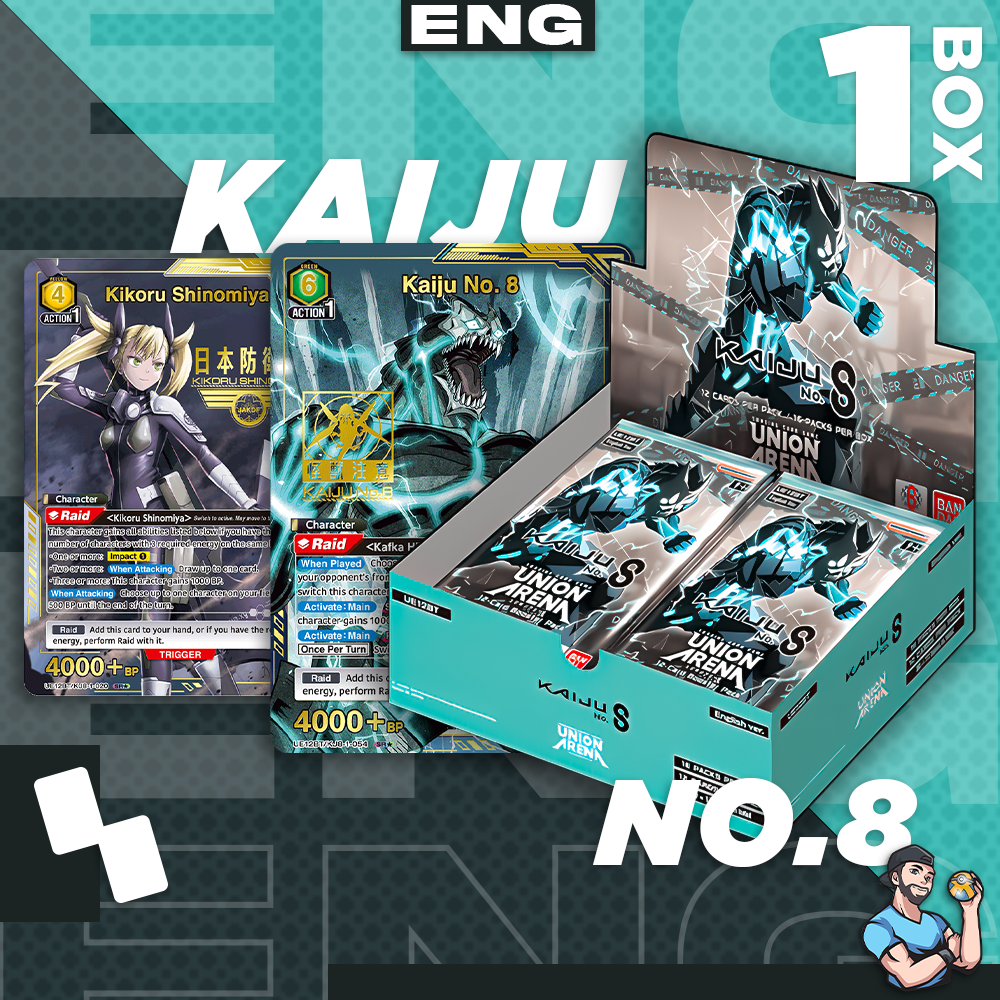 Personal Break Union Arena Kaiju No Eight Box UAKN 16 Pks
