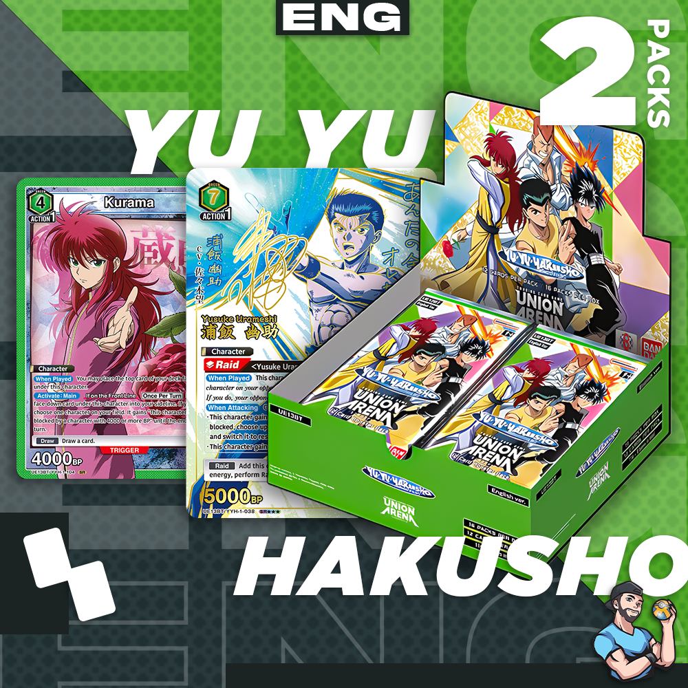 Personal Break Union Arena Yuyu Hakusho Packs UAYU 2 Pks
