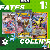 Personal Break XY Fates Collide FCO 1 Pks
