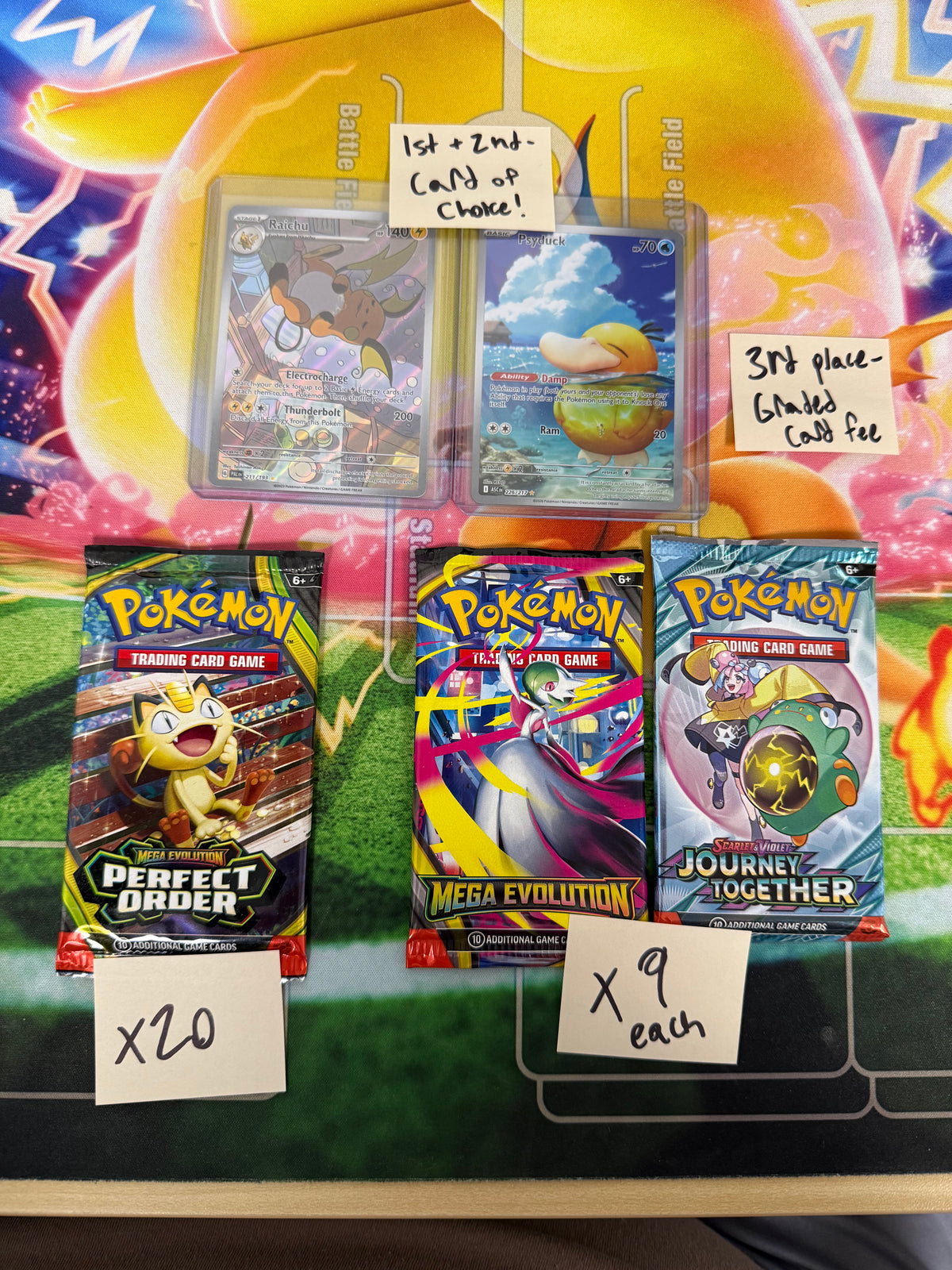 Break #5 Mega Evolution Mixer + Randomized IR Cards 10 type Fri Apr 10th 7PM CST