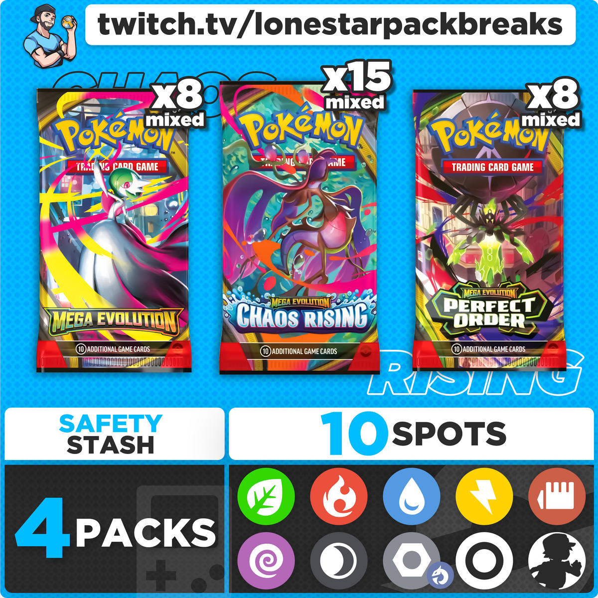 Break #4 Chaos Rising Mixer 10 type Wed May 27th 7PM CST
